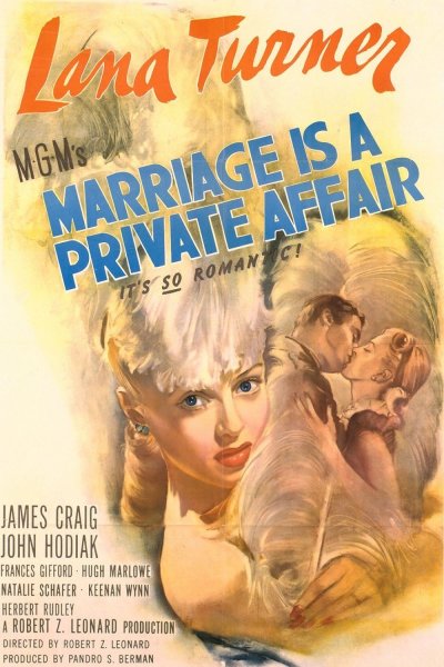 Marriage Is a Private Affair