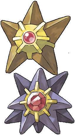 Staryu and Starmie