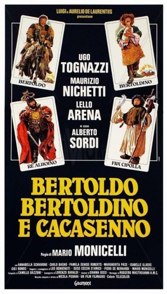 Bertoldo, Bertoldino, and Cacasenno