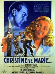 Christine se marie