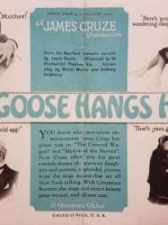 The Goose Hangs High