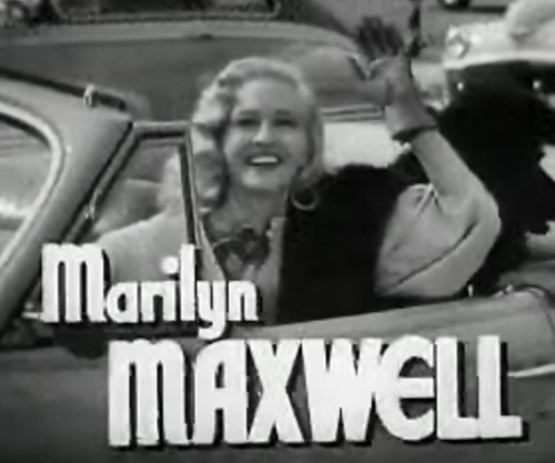 Marilyn Maxwell